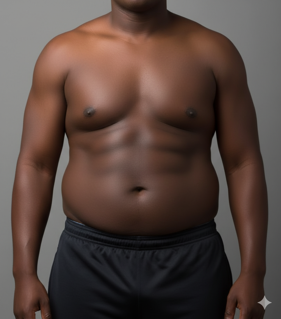 Men body fat 25%+