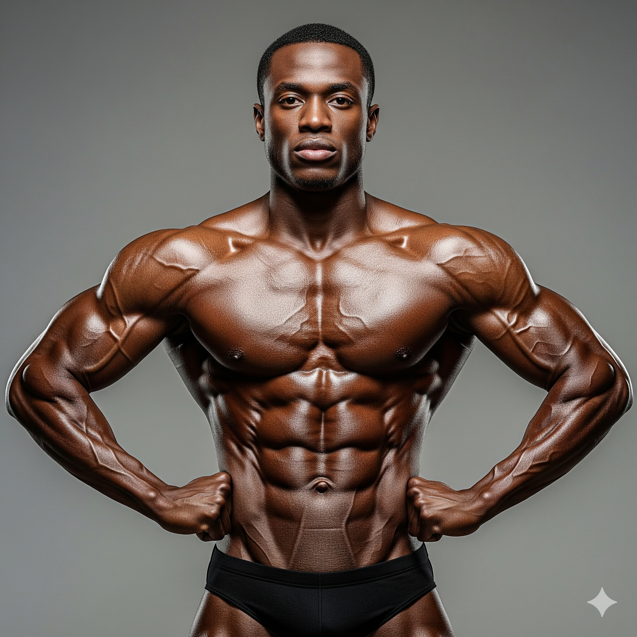 Men body fat 4–6%