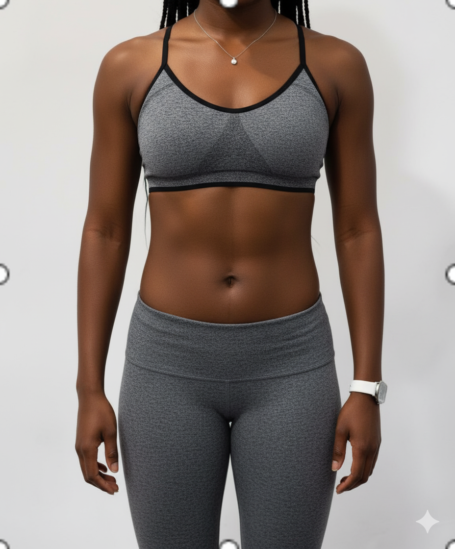 Women body fat 20–22%
